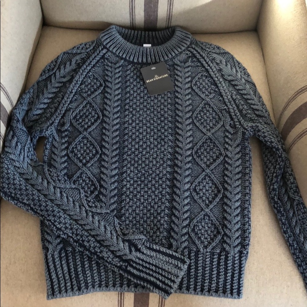 L.L. Bean blue women’s sweater